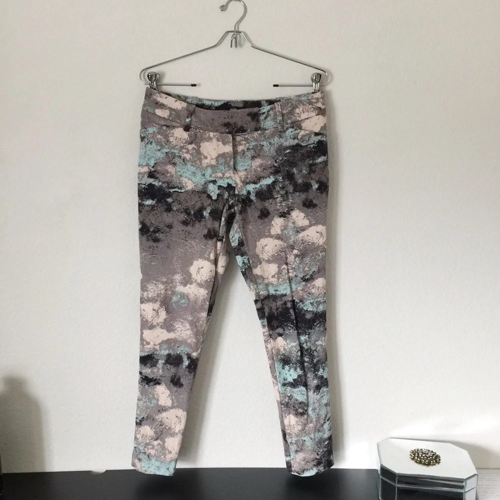 Mossimo Supply Co women’s multi color trousers size 6P